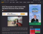 Motor Bermasalah di Jalan? Honda CARE Siap Bantu Konsumen Honda di Kalbar