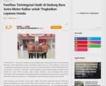Fasilitas Terintegrasi Hadir di Gedung Baru Astra Motor Kalbar untuk Tingkatkan Layanan Honda