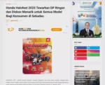 Honda Halofest 2025 Tawarkan DP Ringan dan Diskon Menarik untuk Semua Model Bagi Konsumen di Sekadau