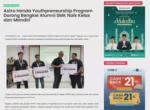 Astra Honda Youthpreneurship Program Dorong Bengkel Alumni SMK Naik Kelas dan Mandiri
