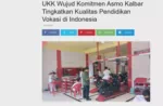 UKK Wujud Komitmen Asmo Kalbar Tingkatkan Kualitas Pendidikan Vokasi di Indonesia