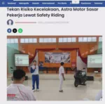 Tekan Risiko Kecelakaan, Astra Motor Sasar Pekerja Lewat Safety Riding