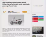 AHM Segarkan Honda Scoopy, Tambah Pilihan Warna Fashionable untuk Anak Muda yang Ingin Tampil Beda