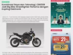 Kombinasi Gaya dan Teknologi, CB650R Jadi Big Bike Streetfighter Pertama dengan Kopling Elektronik