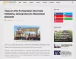 Yayasan AHM Kembangkan Ekowisata Kalitalang, Dorong Ekonomi Masyarakat Balerante