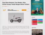 Gaya Retro Bertemu Tren Modern, New Honda Scoopy Tampil dengan Warna Terbaru