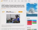 AHM Torehkan Prestasi Internasional Lewat Inovasi Edukasi Safety Riding Anak Usia Dini
