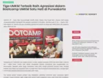Tiga UMKM Terbaik Raih Apresiasi dalam Bootcamp UMKM Satu Hati di Purwakarta
