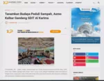 Tanamkan Budaya Peduli Sampah, Asmo Kalbar Gandeng SDIT Al Karima