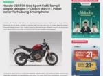 Honda CB650R Neo Sport Café Tampil Gagah dengan E-Clutch dan TFT Panel Meter Terhubung Smartphone