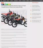 AHM Segarkan Sang Raja Adventure Sport, Ini Empat Tampilan Warna Terbaru New Honda CRF150L