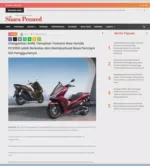 Disegarkan AHM, Tampilan Terbaru New Honda PCX160 Lebih Berkelas dan Memperkuat Rasa Percaya Diri Penggunanya