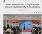 Asmo Kalbar Bekali Jaringan Honda dengan Edukasi Safety Riding Terbaru