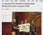 Ini Jawara Film Pendek Keselamatan Berkendara dari Yayasan AHM