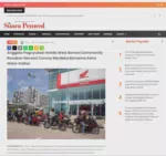 Anggota Paguyuban Honda West Borneo Community Rasakan Sensasi Convoy Merdeka Bersama Astra Motor Kalbar