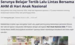 Serunya Belajar Tertib Lalu Lintas Bersama AHM di Hari Anak Nasional