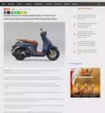 Skutik Premium Fashionable 160cc Pertama di Indonesia New Honda Stylo 160 Punya Baju Baru