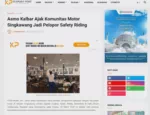 Asmo Kalbar Ajak Komunitas Motor Singkawang Jadi Pelopor Safety Riding