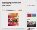 Beli Motor Honda Lebih Mudah Lewat Halofest 2025, DP dan Angsuran Super Ringan di Melawi