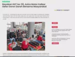 Rayakan HUT ke-55, Astra Motor Kalbar Gelar Donor Darah Bersama Masyarakat
