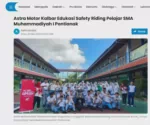 Astra Motor Kalbar Edukasi Safety Riding Pelajar SMA Muhammadiyah I Pontianak