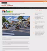 Dua Hati Satu Perjalanan, Komunitas Scoopy Singkawang Gelar Riding Romantis