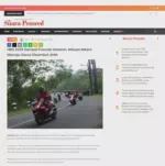 HBD 2025 Sampai Puncak Gelaran, Ribuan Bikers Menuju Garut Disambut AHM