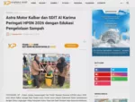 Astra Motor Kalbar dan SDIT Al Karima Peringati HPSN 2026 dengan Edukasi Pengelolaan Sampah