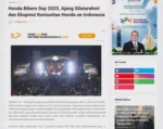 Honda Bikers Day 2025, Ajang Silaturahmi dan Ekspresi Komunitas Honda se-Indonesia