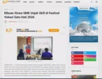 Ribuan Siswa SMK Unjuk Skill di Festival Vokasi Satu Hati 2026