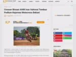 Crosser Binaan AHM Ivan Valrossi Tembus Podium Kejurnas Motocross Bekasi