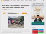 Astra Motor Kalbar Hadirkan Layanan Honda CARE Gratis untuk Konsumen Setia