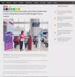 DP Rp3 Juta, Konsumen Setia Astra Motor Kalbar Bisa Bawa Pulang New Honda PCX160 dengan Promo Superb