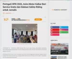 Peringati HPN 2026, Astra Motor Kalbar Beri Service Gratis dan Edukasi Safety Riding untuk Jurnalis