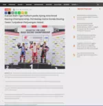 Sukses Raih Tiga Podium pada Ajang Asia Road Racing Championship, Pembalap Astra Honda Racing Team Tunjukkan Perjuangan Hebat