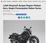Lebih Ekspresif dengan Ragam Ubahan Baru, Begini Penampakan Reben Series