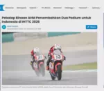 Pebalap Binaan AHM Persembahkan Dua Podium untuk Indonesia di IHTTC 2026