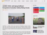 AHSRIC 2026 Jadi Ajang Kalibrasi Kompetensi Instruktur Safety Riding Honda