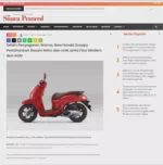 Selain Penyegaran Warna, New Honda Scoopy Pertahankan Desain Retro dan Unik serta Fitur Modern dari AHM