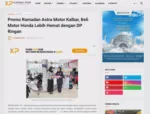 Promo Ramadan Astra Motor Kalbar, Beli Motor Honda Lebih Hemat dengan DP Ringan