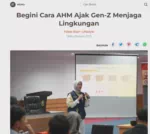Begini Cara AHM Ajak Gen-Z Menjaga Lingkungan