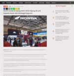 Booth Honda di Ajang IMOS 2025 Pajang 30 unit Sepeda Motor dari Berbagai Segmen