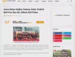 Astra Motor Kalbar Sukses Gelar Terbirit Birit Fun Run 5K, Diikuti 420 Pelari