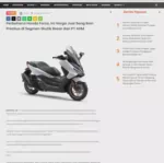 Perbaharui Honda Forza, Ini Harga Jual Sang Ikon Prestius di Segmen Skutik Besar dari PT AHM