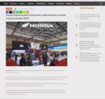 Dapat Kepercayaan Konsumen, AHM Hasilkan Produk Terbaik di IMOS 2025