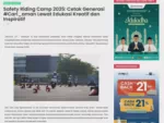 Safety Riding Camp 2025: Cetak Generasi #Cari_aman Lewat Edukasi Kreatif dan Inspiratif