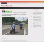 Raih Peringkat Kedua, Instruktur Safety Riding AHM Tunjukkan Dominasi di Ajang Asia-Oceania Safety Innovative Concept