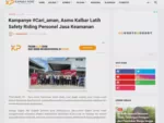 Kampanye #Cari_aman, Asmo Kalbar Latih Safety Riding Personel Jasa Keamanan