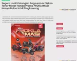 Segera Usai! Potongan Angsuran &amp; Diskon Tenor Motor Honda Promo PROKLAMASI Hanya Bulan Ini di Singkawang