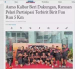 Asmo Kalbar Beri Dukungan, Ratusan Pelari Partisipasi Terbirit Birit Fun Run 5 Km